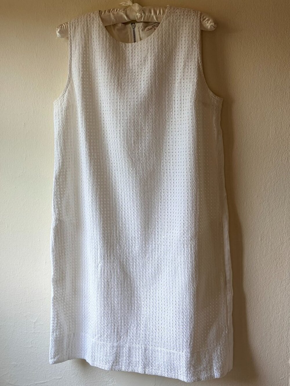 Gap 100% Cotton Broderie Shift Dress, Size M Tall